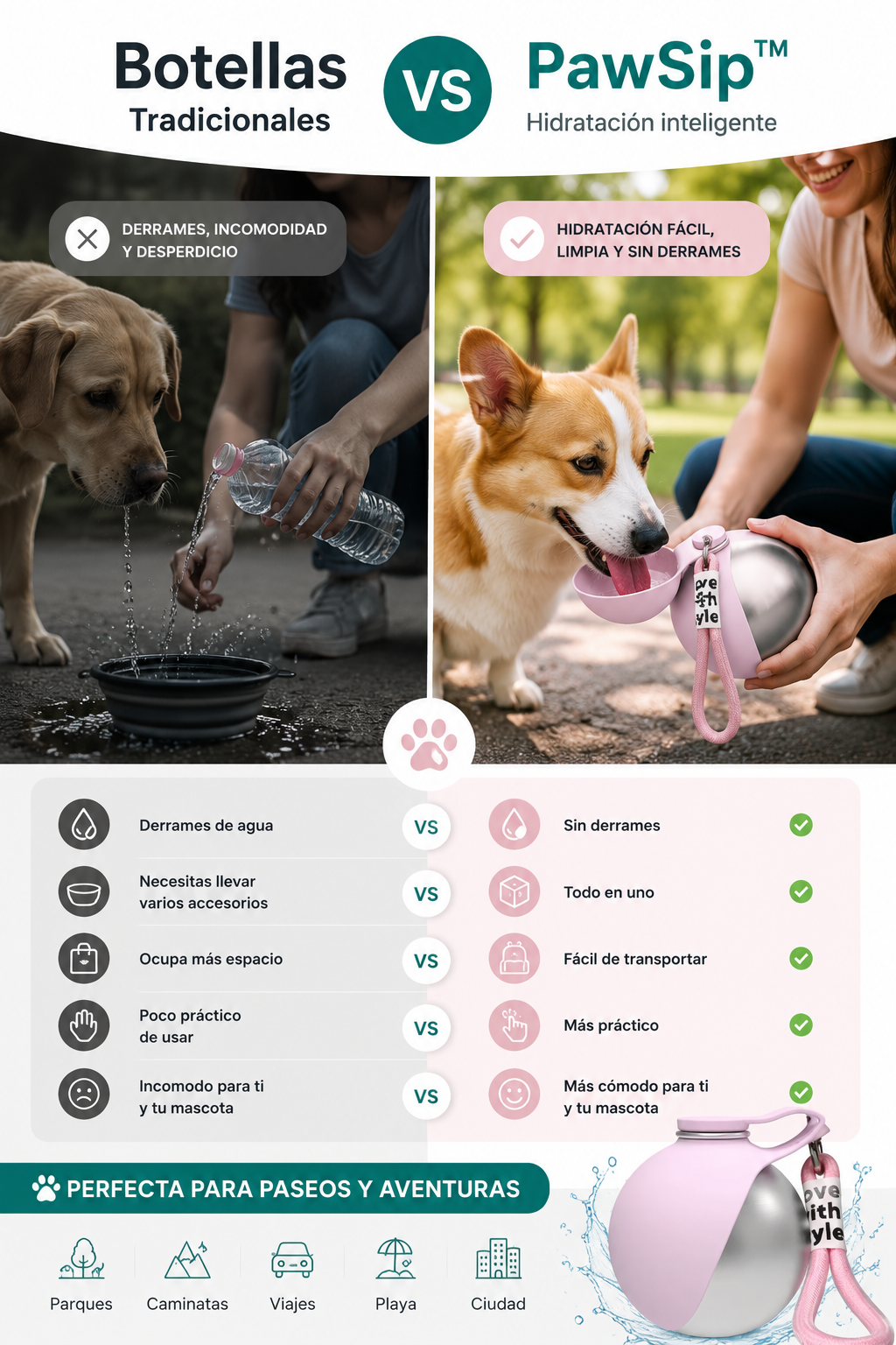 PawFlow™ – Hidratación Inteligente para tu Mascota