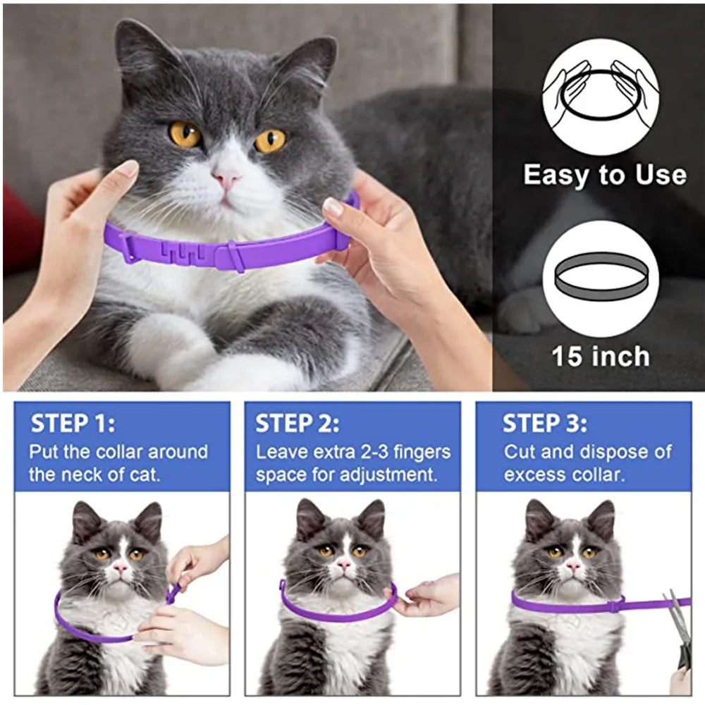 PawCalm™ — Collar Calmante de Feromonas para Perros y Gatos